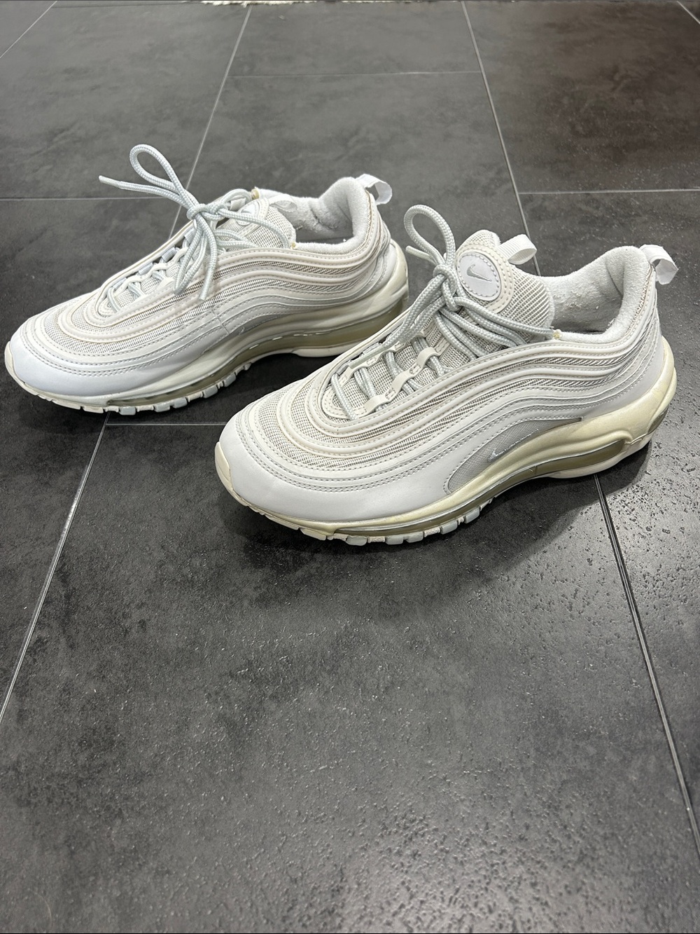 White Nike Air Max 97 - Picture 2 of 7